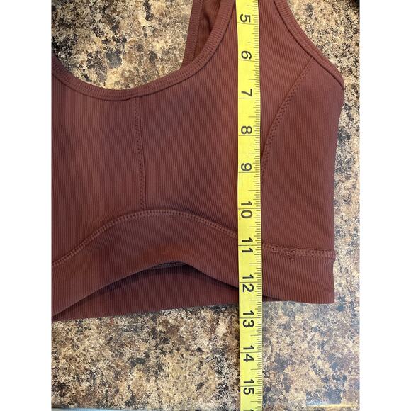 Wilo Brown XS Sports Bra Micro Ribbed - Picture 6 of 6